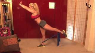 Gal on the Go Thera-Band Workout Video