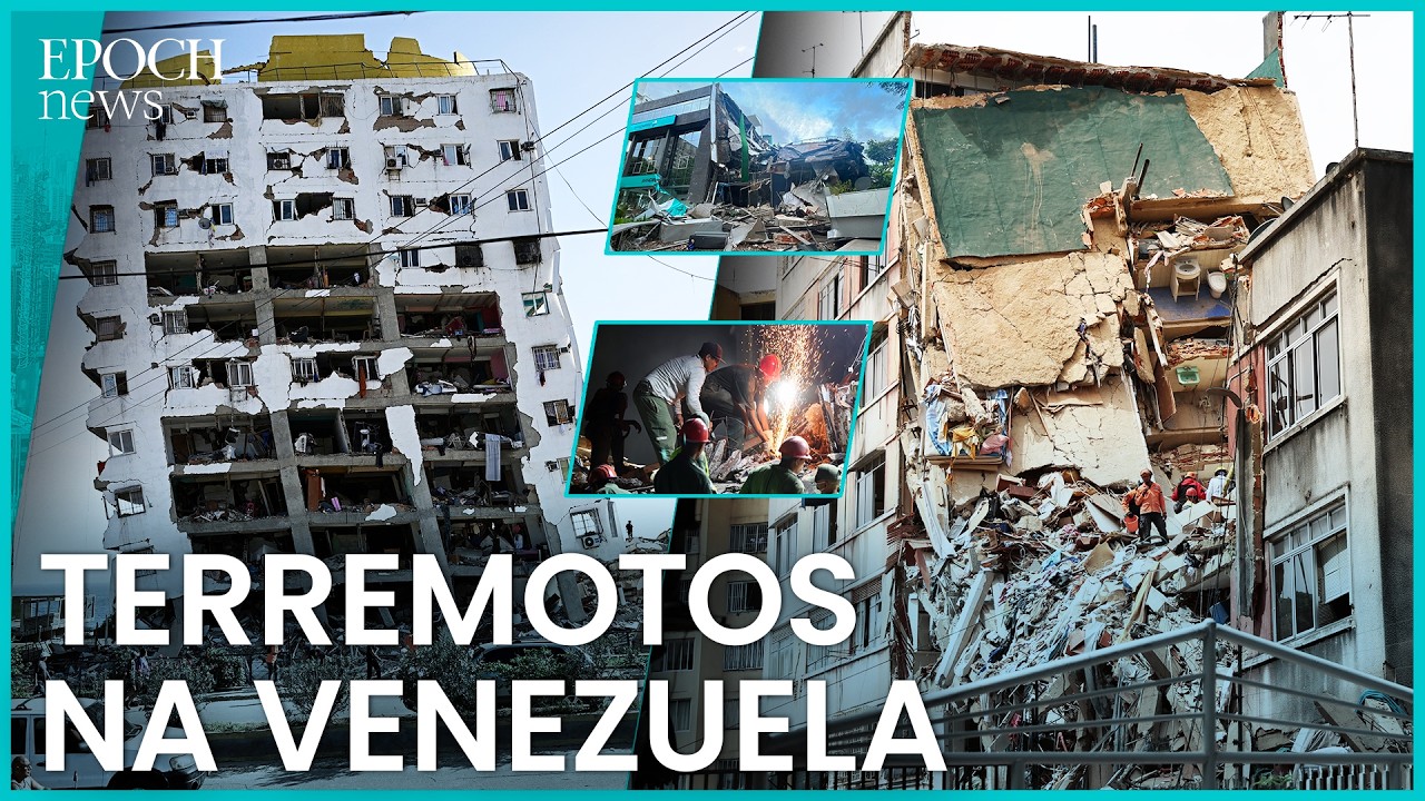 Dois terremotos atingem Venezuela, causam mortos, feridos e grande destruição urbana