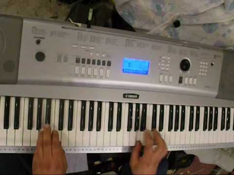 Techno, Dance played on keyboard