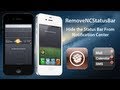 RemoveNCStatusBar: Hide the Status Bar From Notification Center
