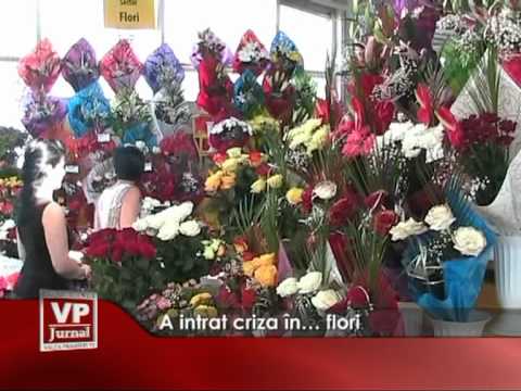 A intrat criza în… flori