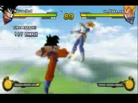 Youtube - Video: Playstation 3 DragonBall Z: Burst Limit Online Match #1