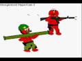 elmo has a gun, mp5 and rpg.wmv