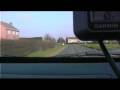 Country lane drive - and being a dickhead.