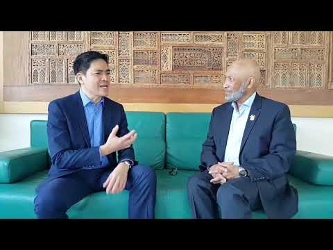 لقاء العمالقة وكيف نجح أوسلر الفلبيني (مع السيد فاطمي غاني )