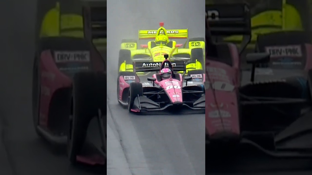 Carved his way to the front of the field ⚔️ #indycar #racing
