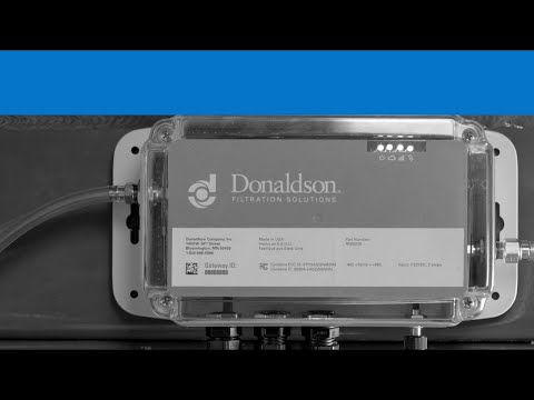 Servizio di filtrazione connesso iCue™ di Donaldson per la raccolta della polvere