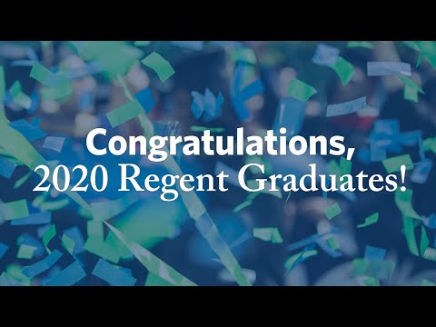 Congratulations 2020 Regent Graduates!
