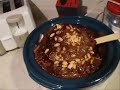 Peanut Clusters made in the crockpot