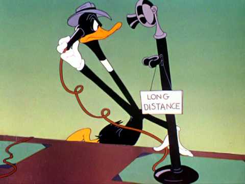 DAFFY DUCK ON LOONEY TUNES