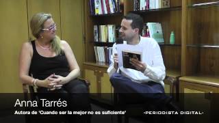 Anna Tarres, autora de 'Cuando ser la mejor no es suficiente'. 18-4-2013