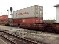 NS ES40DC #7535 Leads Stacktrain North, Joliet IL.