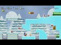 New Super Mario Bros Wii Ice stage + penguin power up