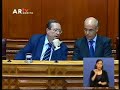 Luis Carloto Marques interroga o MInistro do Ambiente