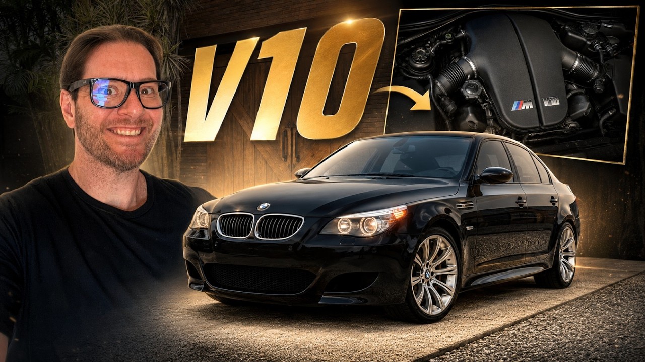 O CARRO MAIS “LOUCO” DA HISTÓRIA DA BMW: FINALMENTE M5 V10!!🔥
