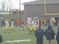Spring Game - Threet Intercepted by Stevie Brown