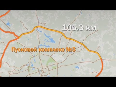 ЦКАД и новый мост через канал им. Москвы