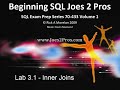 SQL tutorial on inner join queries. Combine two tables in one results query.