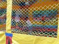 J in the moonbounce at the Ranch (2 yrs old)