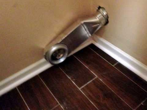 how to vent a dryer in a small space