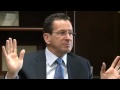 Gov. Dannel P. Malloy spoke with The Day's editorial board about internet gaming on Thursday, January 19, 2012.