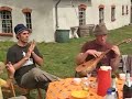 Rob Longstaff and Mal Webb sleep deprived breakfast jam
