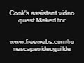 cook's assisten made for runescapevideoguilde