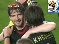 germany clench the fourth bronze medal in 2010 fifa world cup final match against uruguay 3 : 2. sorry for language :) but its better like nothing ;)