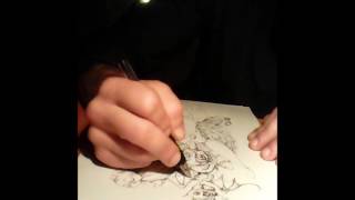 pop up speed drawing lost