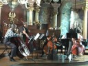 exciting quartet with barry green and colleagues from wroclaw international workshop: rotaru catalin, hans sturm and isb and poland competition winner gunars upatniek.