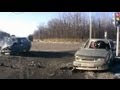 Driver And Passenger Nearly Ejected During Crash
