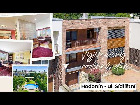 Video VÝJIMEČNÝ RODINNÝ DŮM 6+KK V HODONÍNĚ – PROSTOR, KOMFORT A SOUKROMÍ PRO NÁROČNÉ