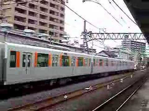 東武鉄道50050系　春日部駅にて