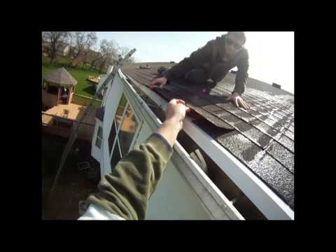 how to drain gutters