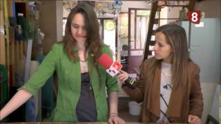 Entrevista a Toly para el programa \"Hecho en Segovia\" TV8 TV Segovia.
