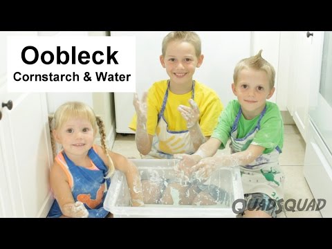 Oobleck - Cornstarch and Water