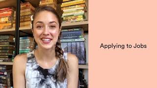 "Handshake How-To: applying for jobs" video from Handshake.