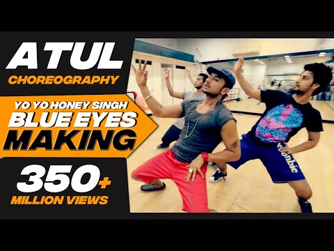 Big Dance Centre: behind the scenes of Blue Eyes songs rehearsal with Honey Singh.