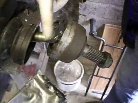 how to remove cv joint