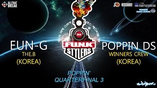 Eun-G vs Poppin DS – Funk Stylers World Final QF3