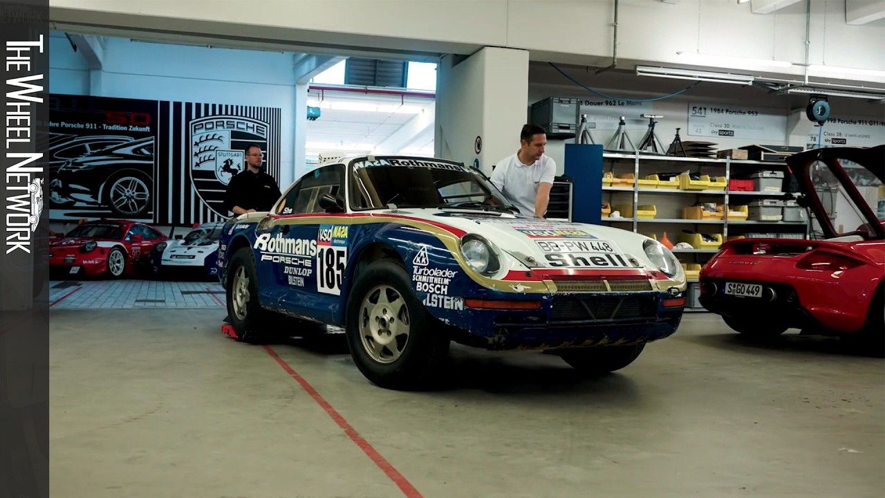 Inside the Porsche Museum Restoration of the 1986 Porsche 959 Paris-Dakar (Deutsch/English subs)