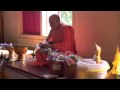 Buddhist Monk Blesses Tiger Muay Thai’s new Mongkon @ Wat Chalong