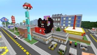 Minecraft Xbox 360 - Modern City - SPANKLECHANK's World Tour - Part 6