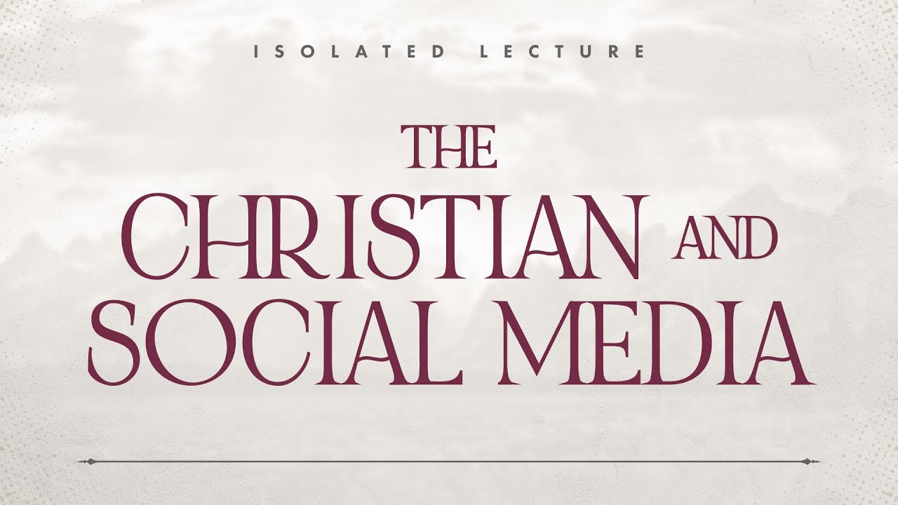 The Christian and Social Media by Bro. Jezreel Madsa