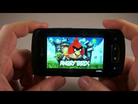 LG P500 OPTIMUS ONE Spiele Performance