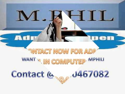 how to do m phil in india