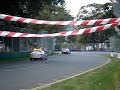 The F1 safety car and medical station wagon The F1 safety car and medical station wagon