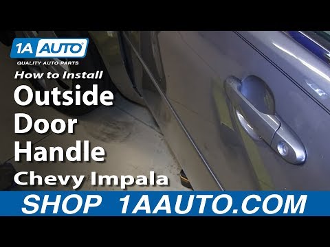 how to replace santa fe door handle