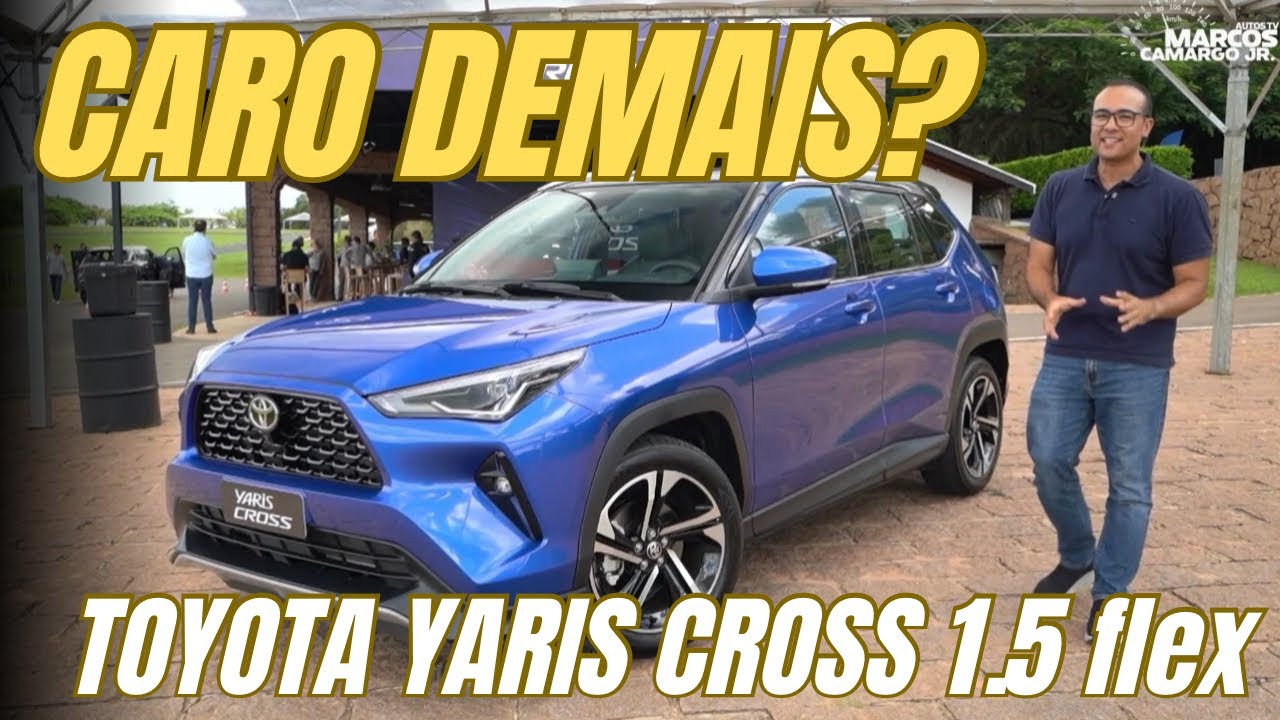 TOYOTA YARIS CROSS 1.5 flex: MELHOR QUE T-Cross, Creta, Kicks e Tracker? VEJA O TESTE!