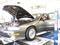 92 h23 vtec with a rosko racing euro r manifold, rosko racing fuel rail, skunk 2 stage 2 pro cams, 13:5.1, pump gas, all motor 241hp 238 ftlb tq
